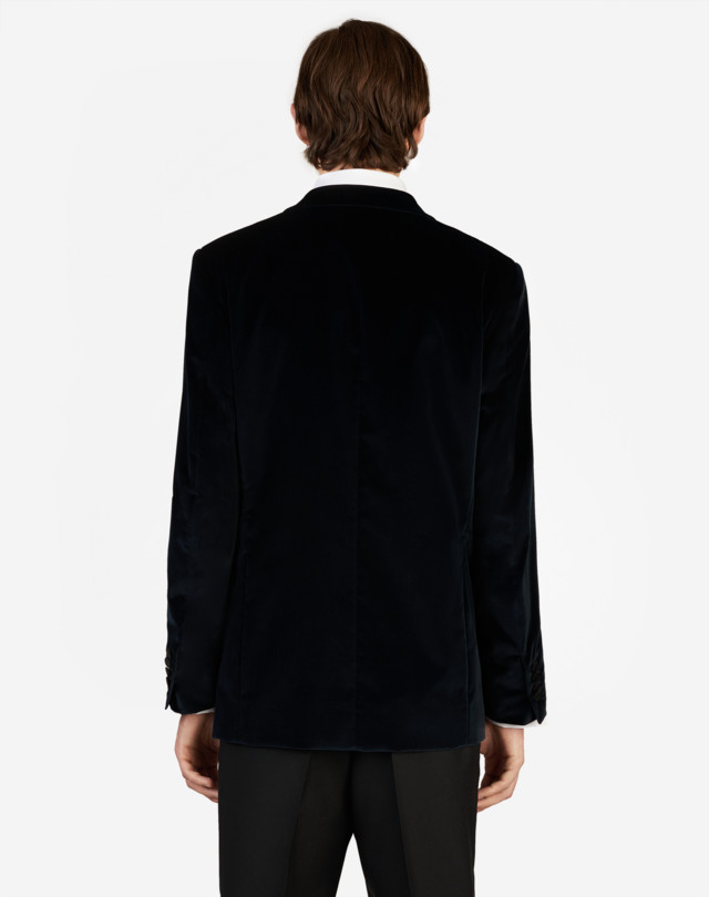 DUNHILL Mayfair Velvet Evening Jacket BLAZER Man e