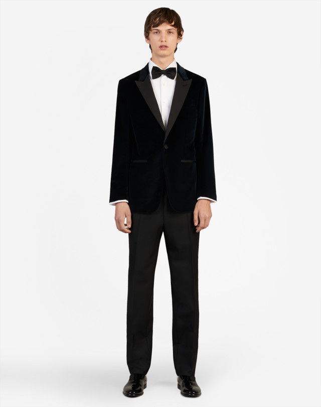 DUNHILL Mayfair Velvet Evening Jacket BLAZER Man r