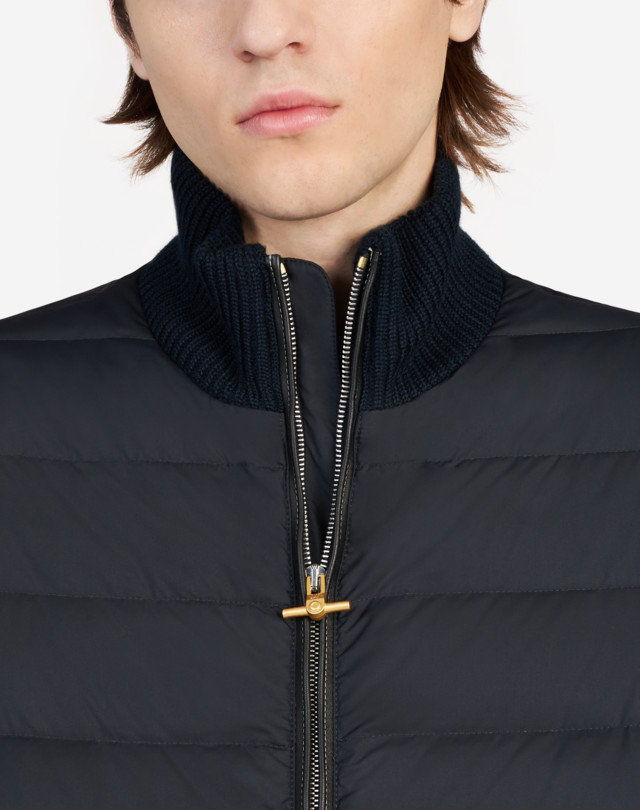 DUNHILL Knitted Down Jacket DOWN JACKETS Man a