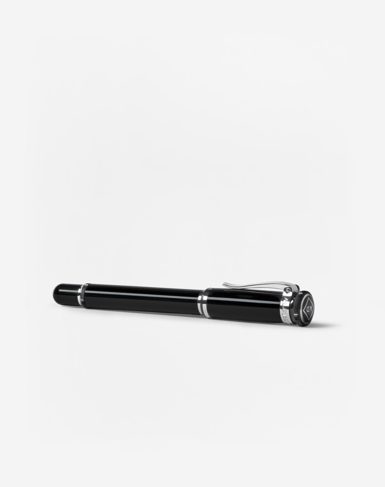 DUNHILL ROLLERBALL PENS Man SENTRYMAN BLACK RESIN ROLLERBALL PEN f