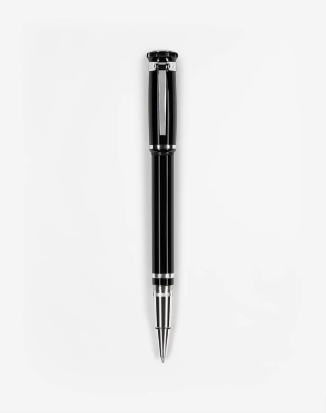 DUNHILL SENTRYMAN 블랙 레진 롤러볼펜 롤러볼펜 남성 d