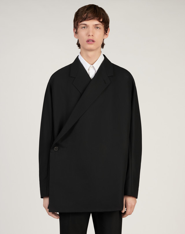 Men's Cropped Kimono Wrap Jacket | dunhill US Online Store