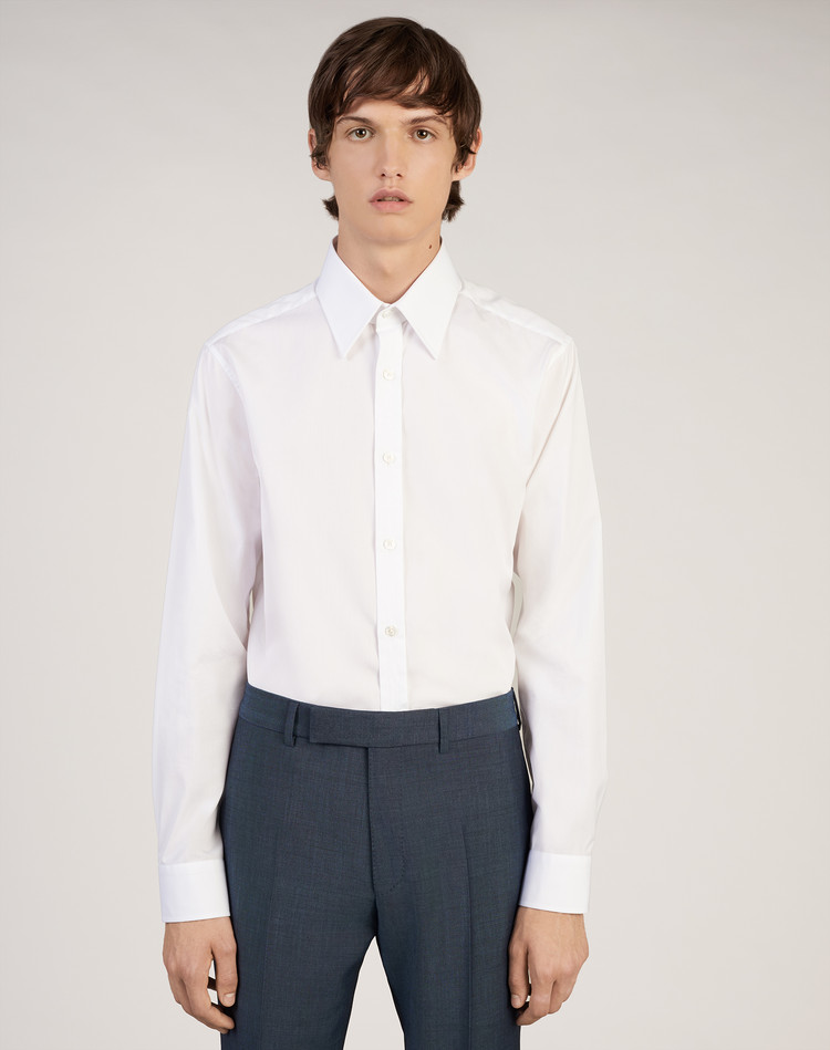 Men's Point Collar Formal Shirt | dunhill UK