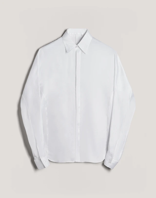 DUNHILL Chemise en soie Kimono CHEMISES MANCHES LONGUES Homme f