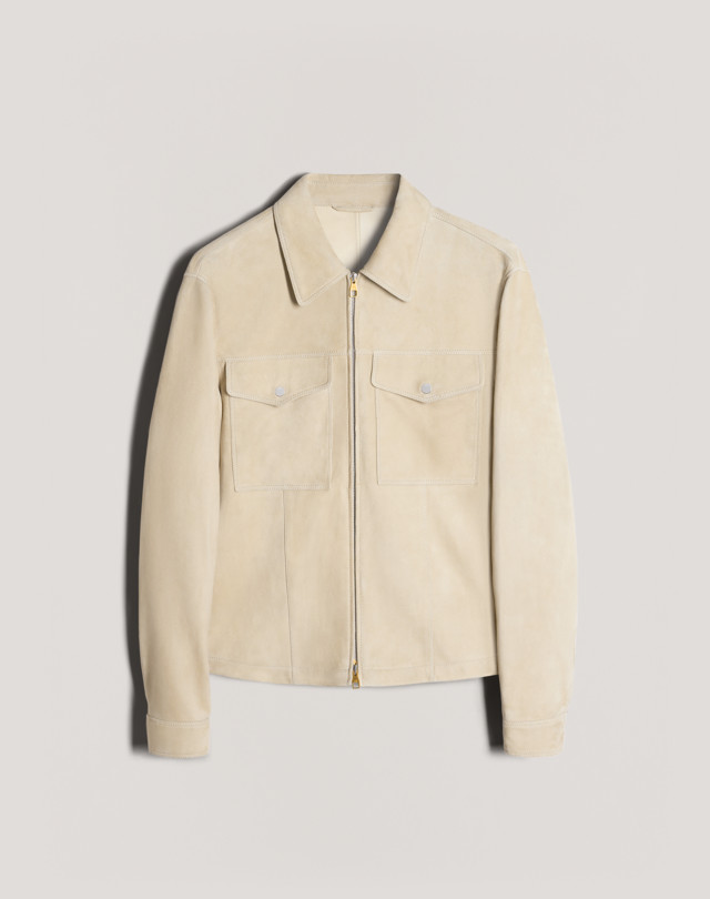 Men's Suede Shirt Jacket | dunhill HK Online Store