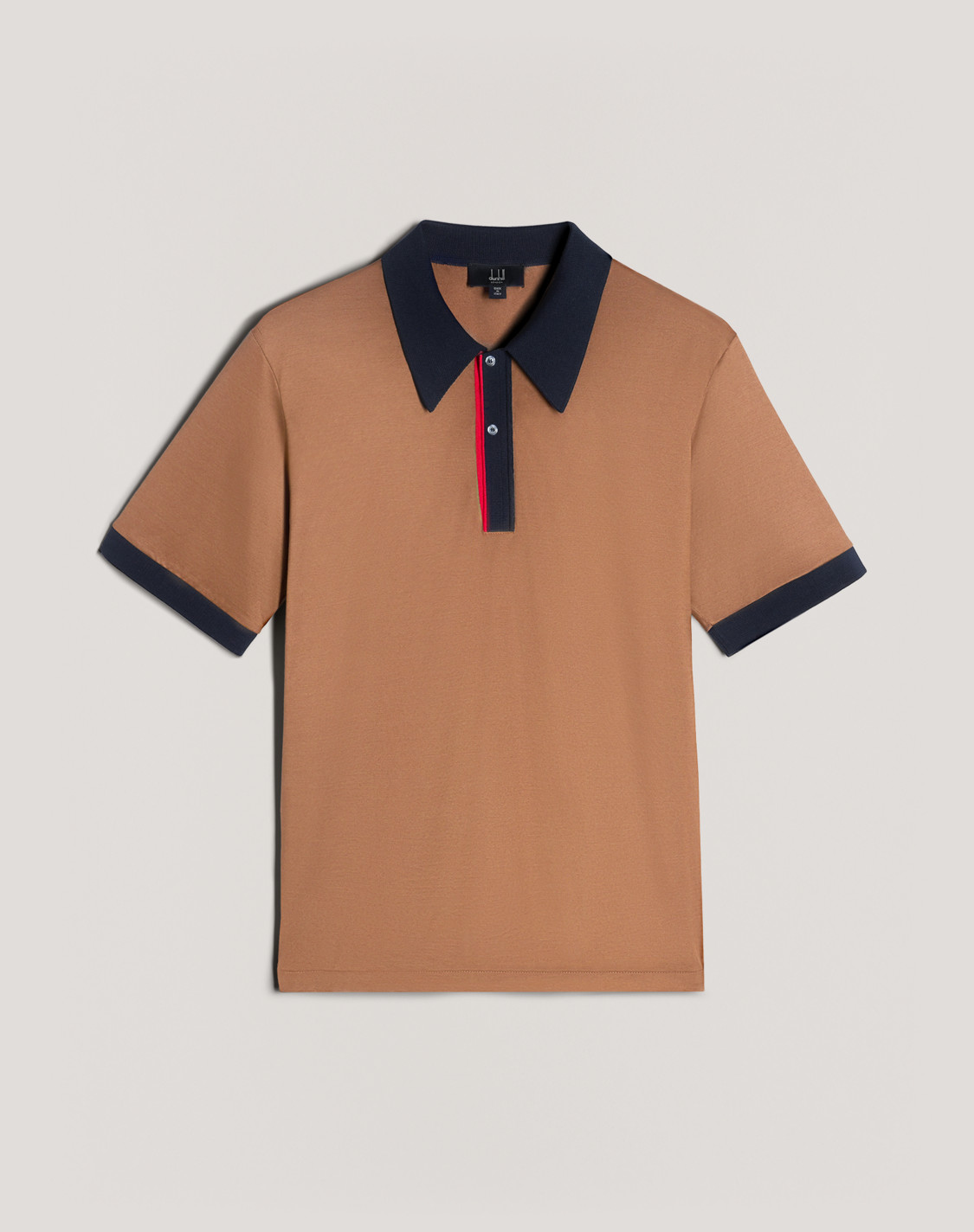 Dunhill long discount placket polo