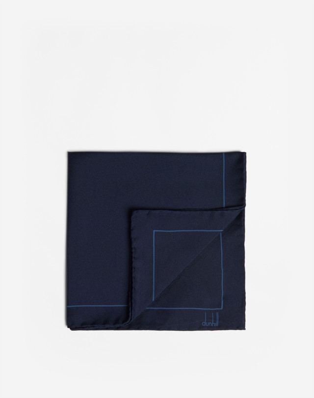 Men's Screen Printed Silk Pocket Square | dunhill CY