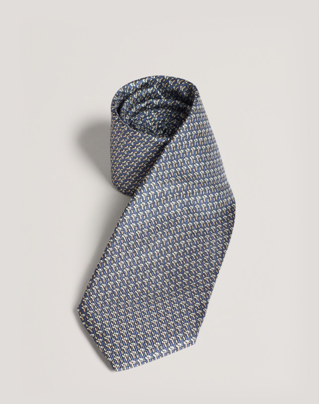 DUNHILL Bar Puller Printed Silk Tie PRINTED TIES Man f