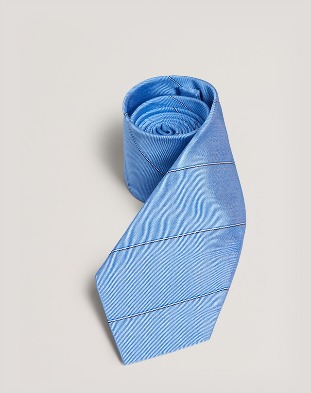 DUNHILL MULTI THIIN STRIPE TIE PRINTED TIES Man f