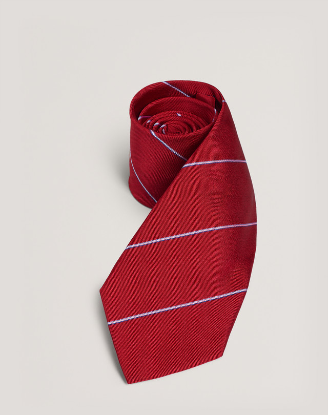 DUNHILL MULTI THIIN STRIPE TIE PRINTED TIES Man f