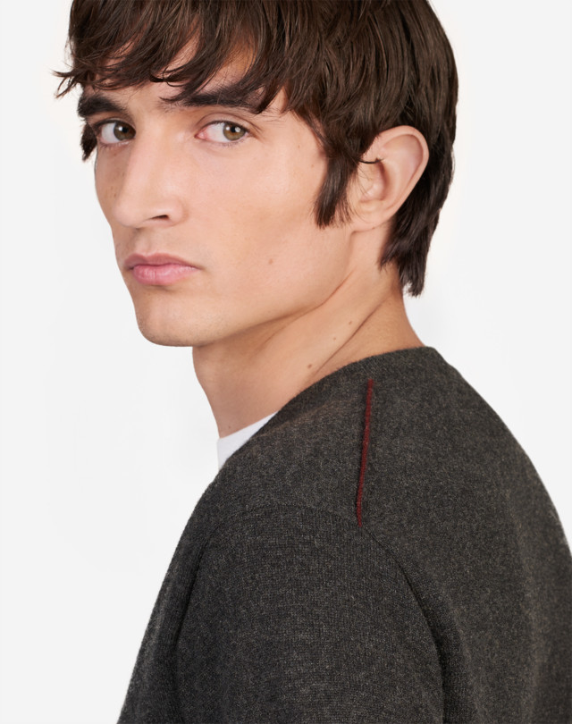 DUNHILL CASHMERE JUMPER JUMPERS Man a