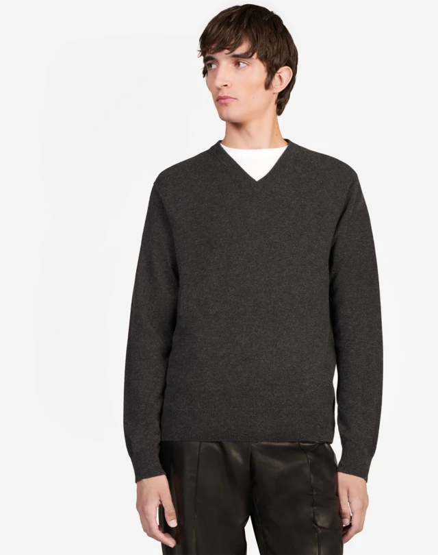 DUNHILL CASHMERE JUMPER JUMPERS Man d