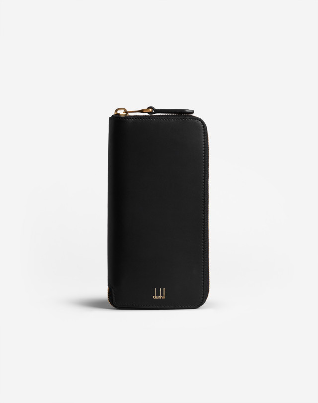 DUNHILL LANGE DUKE BRIEFTASCHE MIT REIẞVERSCHLUSS LANGES PORTEMONNAIE Herren f
