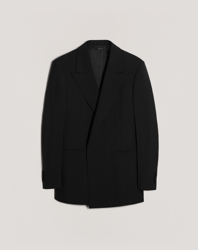 DUNHILL MOHAIR WOOL EVENING JACKET BLAZERS Man b