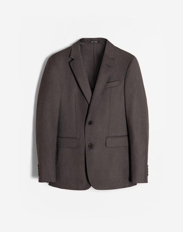 DUNHILL WOOL FLANNEL TRAVEL JACKET BLAZERS Man f