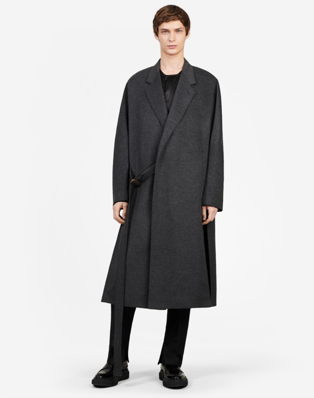 Men's WOOL CASHMERE KIMONO COAT | dunhill UK Online Store