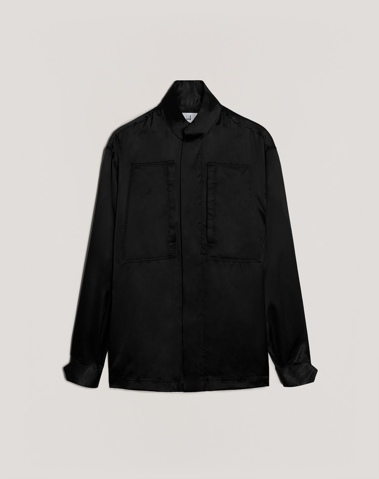 メンズ ブラック サテン シャツ Dunhill Jp オンラインストア メンズ ブラック サテン シャツ Dunhill Jp オンラインストア