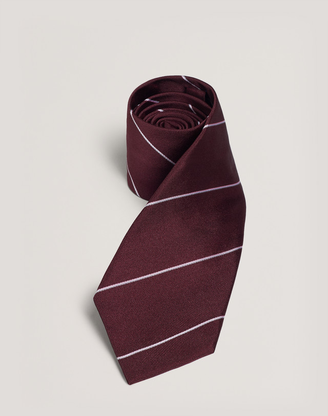 DUNHILL MULTI THIIN STRIPE TIE PRINTED TIES Man f