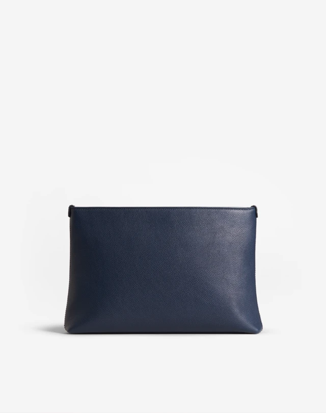 DUNHILL DUNHILL BELGRAVE ZIPPED POUCH POUCHES Man r