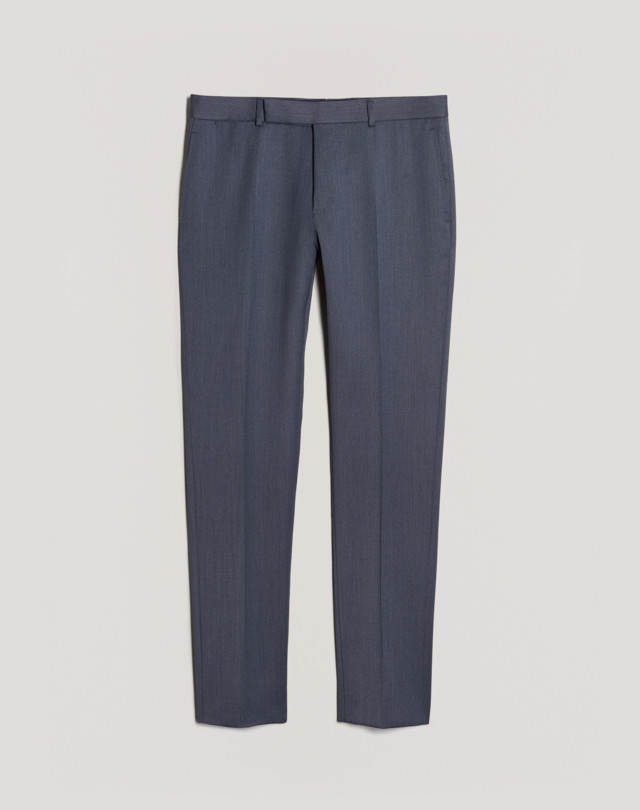 DUNHILL Wool Melange Twill Kensington Trousers FORMAL TROUSERS Man f