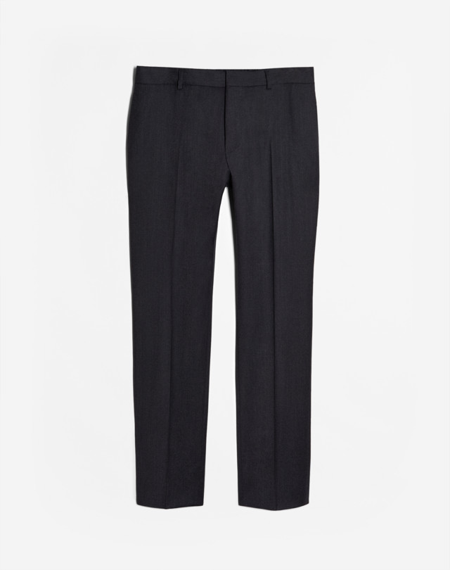 DUNHILL Wool Flannel Travel Trousers FORMAL TROUSERS Man f