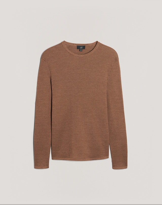 DUNHILL Rolla Quilt Textured Jumper JUMPERS Man f
