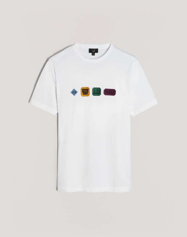 Før dække over Scorch Men's Hallmark Embroidered T Shirt | dunhill US Online Store