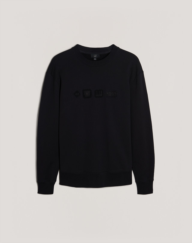 DUNHILL Hallmark Bullion Sweatshirt SWEAT-SHIRTS Man f