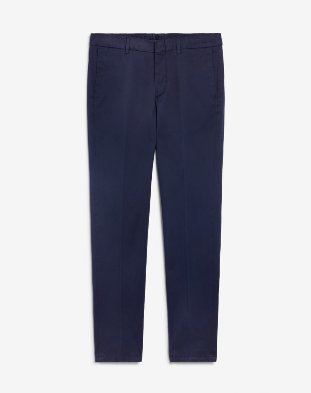DUNHILL Cotton Twill Chinos CHINOS Man f