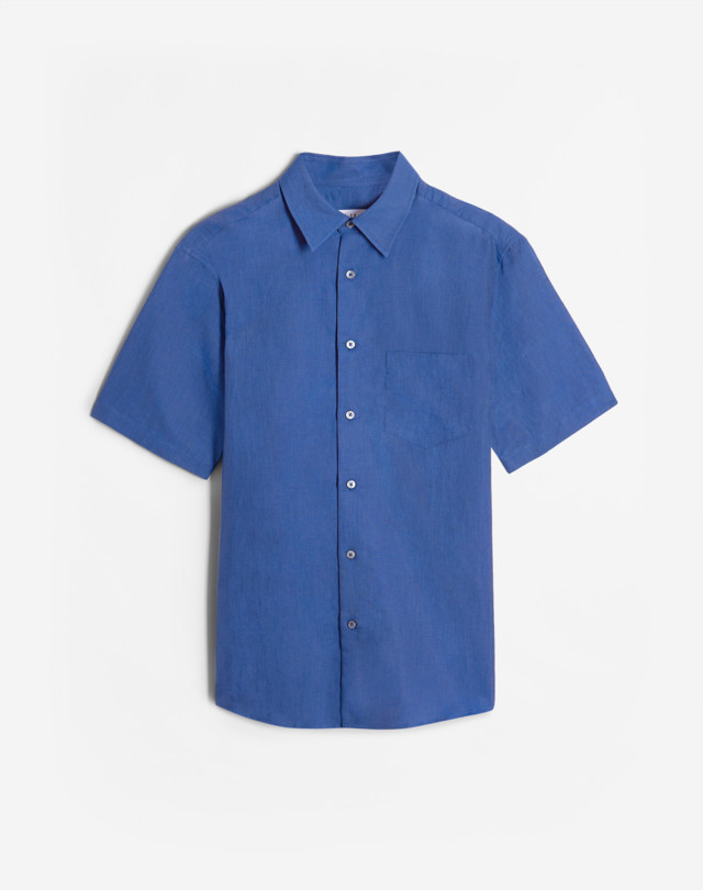 DUNHILL CLASSIC COLLAR SHORT SLEEVE SHIRT SHORT SLEEVE CASUAL SHIRTS Man f