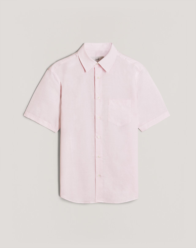 DUNHILL CLASSIC COLLAR SHORT SLEEVE SHIRT SHORT SLEEVE CASUAL SHIRTS Man f