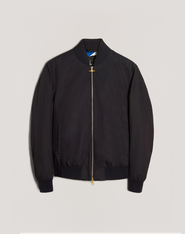 BOMBER FODERATO CON STAMPA GINZA DUNHILL BOMBER Uomo BOMBER FODERATO CON STAMPA GINZA f