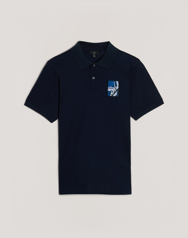 DUNHILL GINZA LOGO POLO POLOS Man f