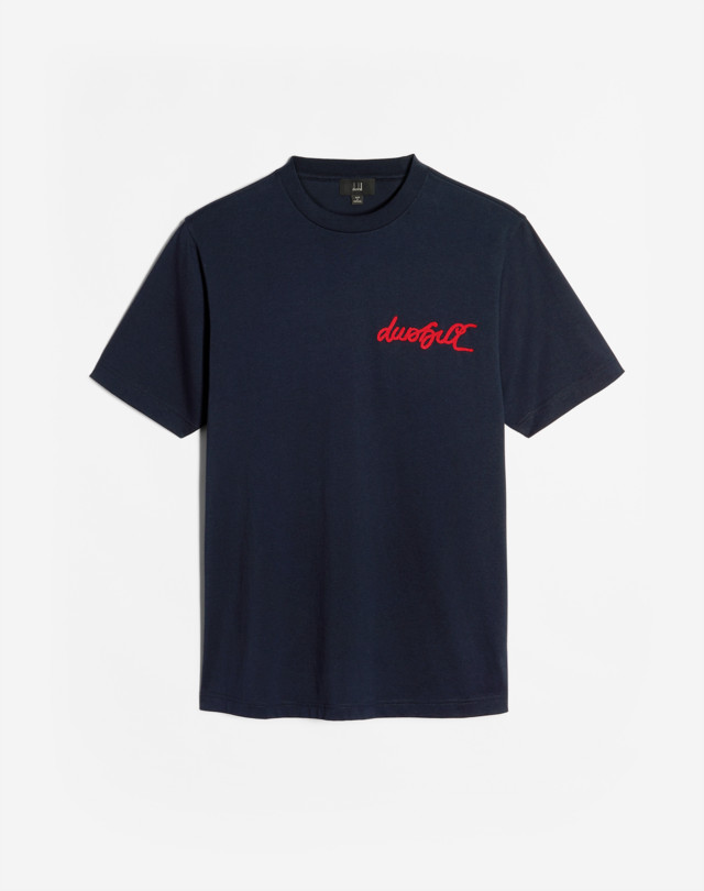 DUNHILL 1921 SCRIPT LOGO T-SHIRT T-SHIRTS Man f