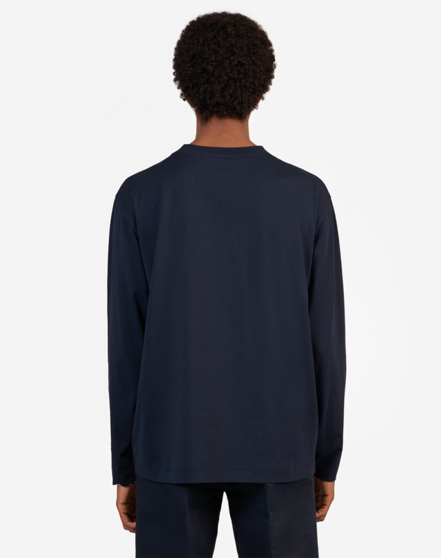 DUNHILL 1921 Script Logo LS T-SHIRT T-SHIRTS Man e