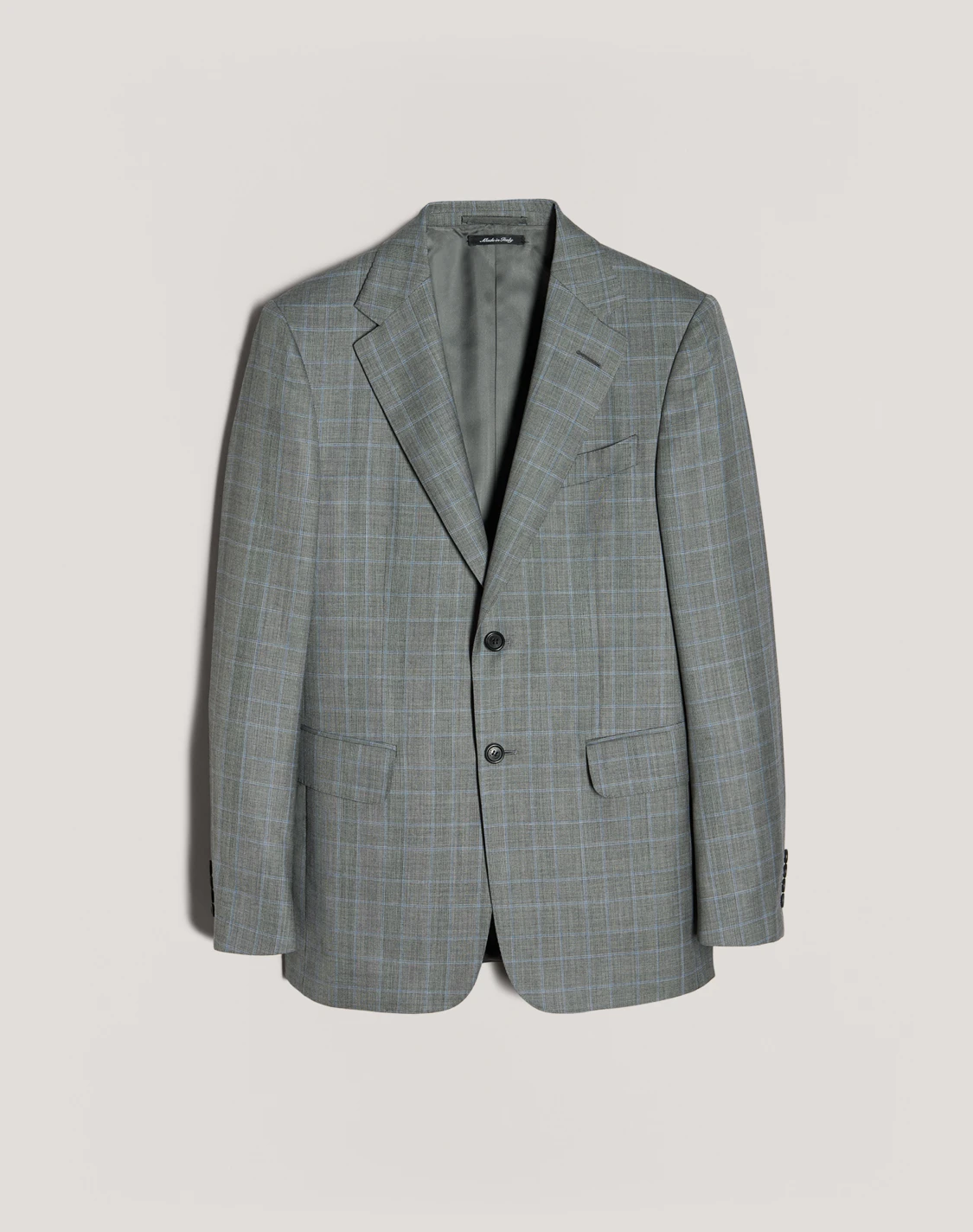 dunhill CH | WOOL SILK PRINCE OF WALES CHECK KENSINGTON