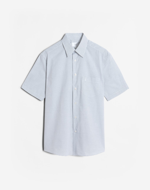 Fashion Shirts Long Shirts Dress In Long Shirt white-light grey allover print casual look 