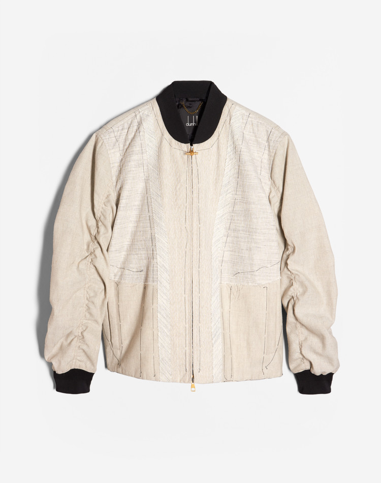 STITCH DETAIL CANVAS BOMBER
DUNHILL BOMBER JACKETS Man STITCH DETAIL CANVAS BOMBER
f