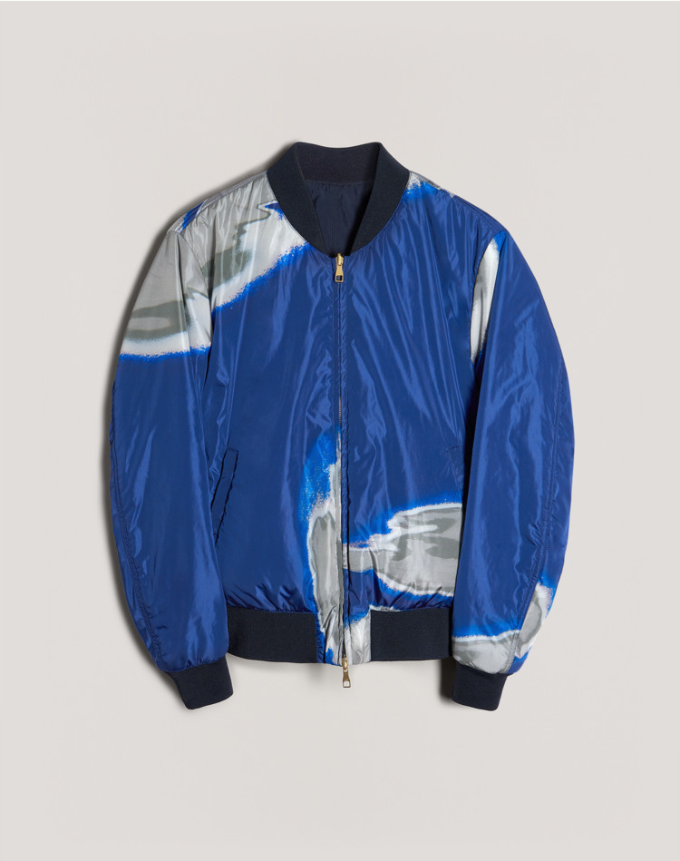 ABRASION REVERSIBLE BOMBER DUNHILL BOMBER JACKETS Man ABRASION REVERSIBLE BOMBER f
