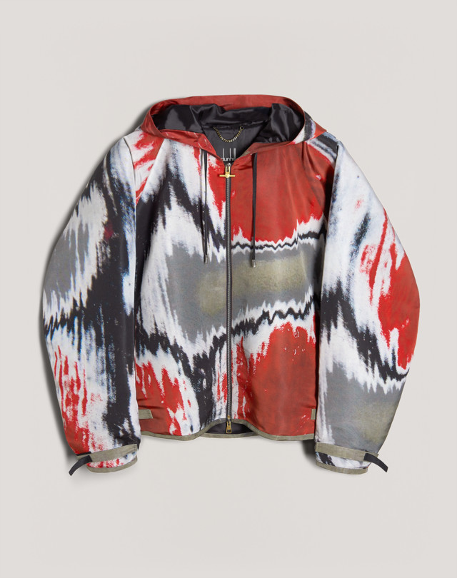 DUNHILL ABRASION HOODED JACKET SPORTS JACKETS Man f
