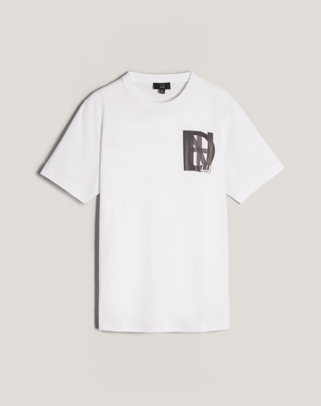 DUNHILL OVERPRINT SS T-SHIRT T-SHIRTS Man f