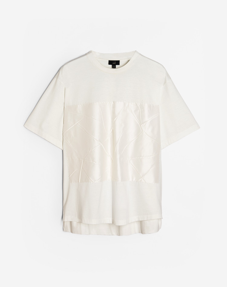 CRUSH PANEL SS T-SHIRT DUNHILL T-SHIRTS Man CRUSH PANEL SS T-SHIRT f