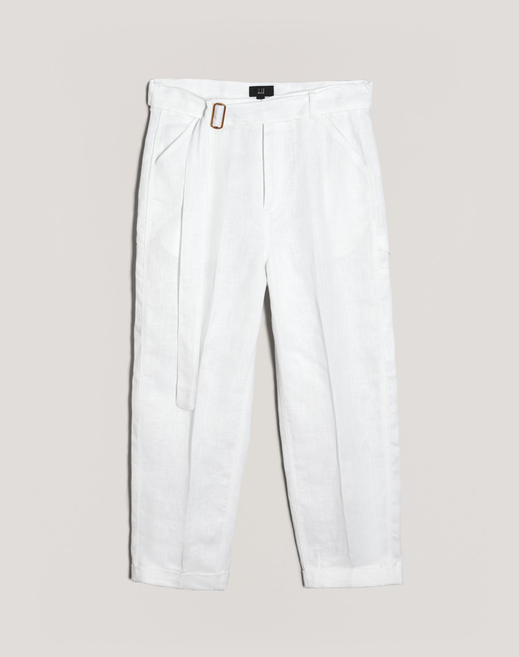 LINEN CANVAS UTILITY TROUSERS
DUNHILL CHINOS Man LINEN CANVAS UTILITY TROUSERS
f