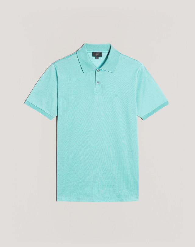 DUNHILL COTTON PIQUE SS POLO POLOS Man f
