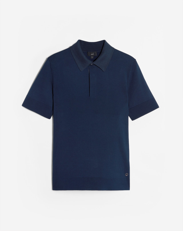 DUNHILL CONTRAST PLACKET SS POLO POLOS Man f