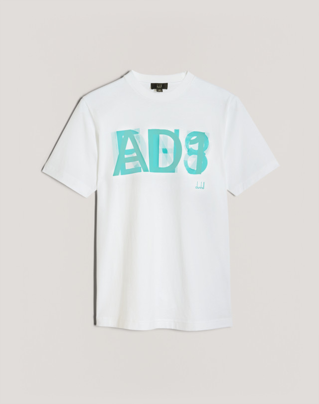 DUNHILL OVERPRINT SS T-SHIRT T-SHIRTS Man f