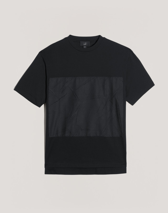DUNHILL CRUSH PANEL SS T-SHIRT T-SHIRTS Man f