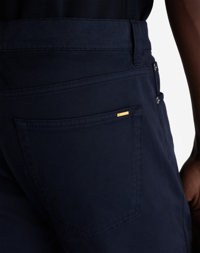 DUNHILL COTTON TWILL 5 POCKET TROUSERS CHINOS Man b