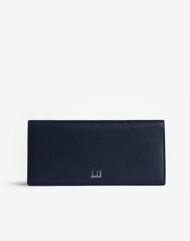 Men's Navy Duke Fine Leather 10cc Coat Wallet | dunhill BN Online