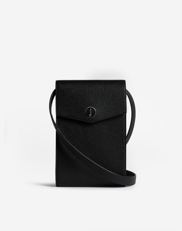 DUNHILL DUKE FINE LEATHER POCKET BAG MESSENGERS Man f